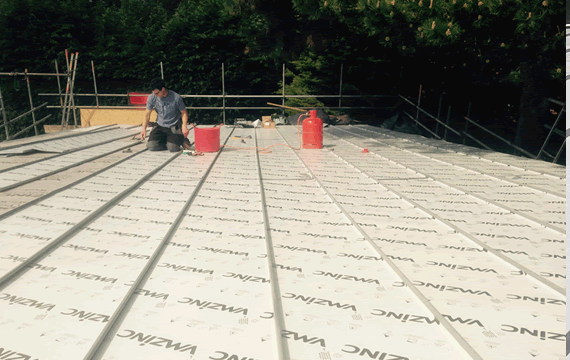 ElC zinc roofing